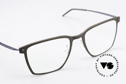 Lindberg 6554 NOW Dark Brown And Dark Blue, can already be described as 'vintage Lindberg' frame, Made for Men and Women