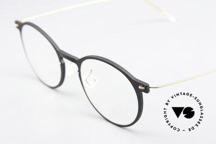 Lindberg 6541 NOW Dull Black And Matt Gold, high quality composite material & titanium temples, Made for Men and Women Lindberg 6541 NOW Dull Black And Matt Gold, high quality composite material & titanium temples, Made for Men and Women