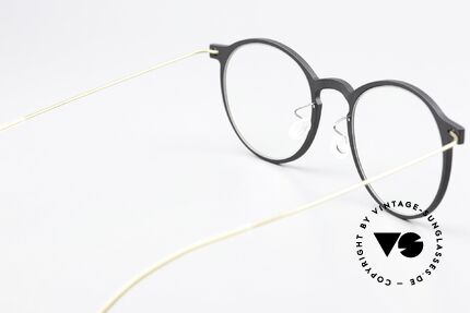 Lindberg 6541 NOW Dull Black And Matt Gold, unworn designer piece with original Lindberg case, Made for Men and Women Lindberg 6541 NOW Dull Black And Matt Gold, unworn designer piece with original Lindberg case, Made for Men and Women