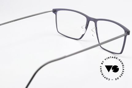 Lindberg 6544 NOW Dark Purple And Dark Gray, unworn designer piece with original Lindberg case, Made for Men and Women