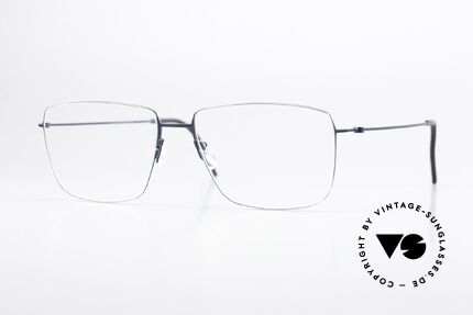 Lindberg 5508 Thintanium Striking Eyeglasses Square Details