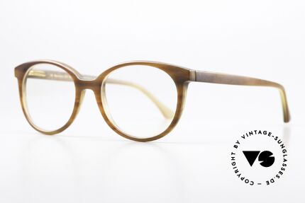 Hoffmann 2274 Glasses Made Of Real Horn, made from natural materials and with spring hinges, Made for Women