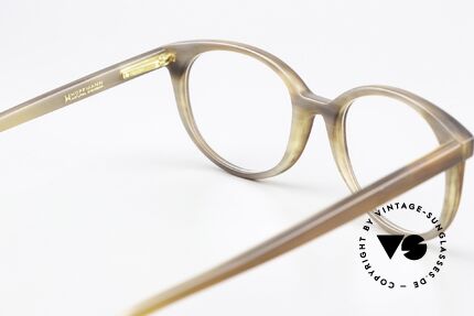 Hoffmann 2274 Glasses Made Of Real Horn, unworn pair from 2018, including original packaging, Made for Women