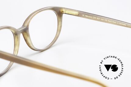Hoffmann 2274 Glasses Made Of Real Horn, Size: small, Made for Women