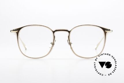 Yuichi Toyama Chloé Minimalist Panto Eyeglasses, puristic designer eyeglasses made of ß-TITANIUM, Made for Men and Women
