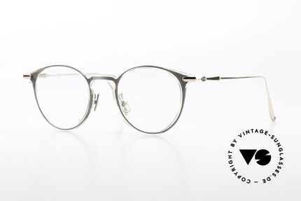 Yuichi Toyama Sarah Puristic Panto Eyeglasses Details