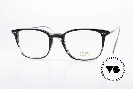 Clayton Franklin 764 Timless Eyewear Titanium Details