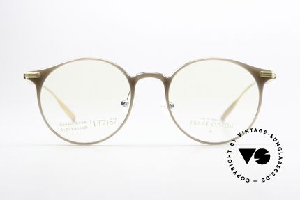 Frank Custom FT7187 Panto Eyewear Titanium, the Korean eyewear brand in TOP-NOTCH quality!, Made for Men and Women