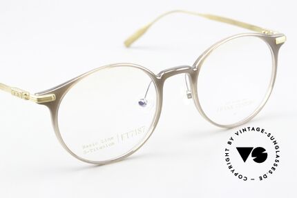 Frank Custom FT7187 Panto Eyewear Titanium, an unworn PANTO model from the 2018 collection, Made for Men and Women