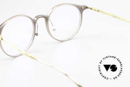 Frank Custom FT7187 Panto Eyewear Titanium, Size: medium, Made for Men and Women
