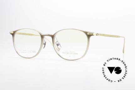 Frank Custom FT7188 Insider Frame Made In Korea, Frank Custom Eyeglasses, FT7188, size 51-120, 142, Made for Men and Women