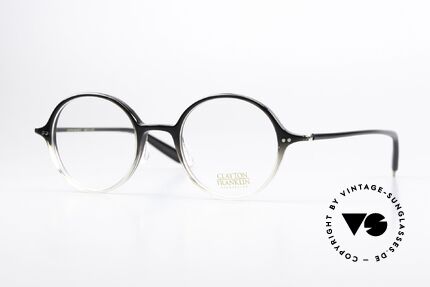 Clayton Franklin 735 Round Frame Made In Japan, Clayton Franklin Spectacles, 735, size 46-21, 145, Made for Men and Women