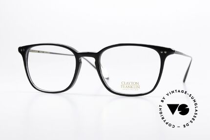 Clayton Franklin 764 Square Eyewear From Japan Details