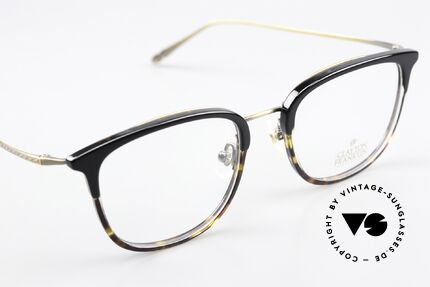 Clayton Franklin 615 Titan Frame Black Havana, an unworn unisex model from the 2017 collection, Made for Men and Women