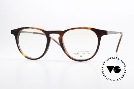 Frank Custom FA6105 Korean Panto Eyeglasses Details