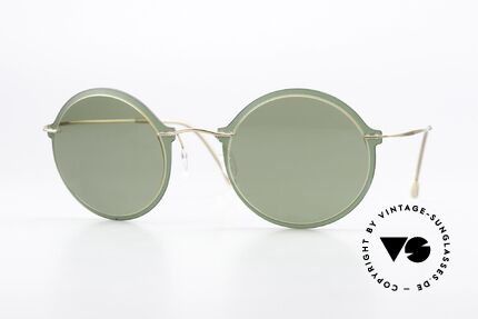 Silhouette 9908 Minimalist Sunglasses Round, lightweight, minimalist Silhouette sunglasses, Made for Men and Women