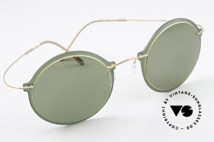 Silhouette 9908 Minimalist Sunglasses Round, unworn pair; stylish & timeless at the same time, Made for Men and Women