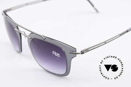 Silhouette 8690 Titan Frame Plastic Front, rimless titanium frame with plastic lens front, Made for Men and Women