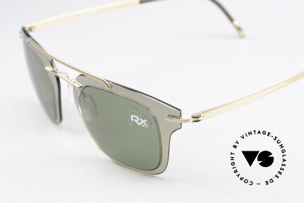 Silhouette 8690 Titan Plastic Combination, rimless titanium frame with plastic lens front, Made for Men and Women