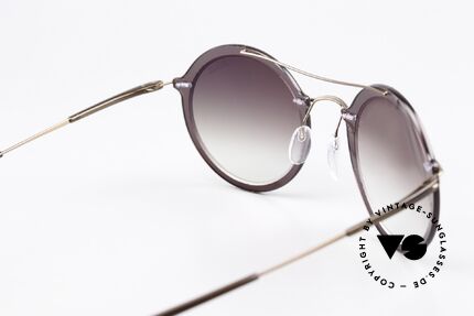 Silhouette 8705 Lightweight Round Shades, sun lenses can be replaced with prescriptions, Made for Men and Women