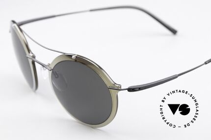 Silhouette 8705 With Polarized Sun Lenses, rimless titanium frame with plastic lens front, Made for Men and Women