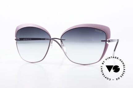 Silhouette 8166 With Mirrored Sun Lenses Details