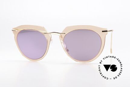 Silhouette 9909 Minimalist Sunglasses Pink Details