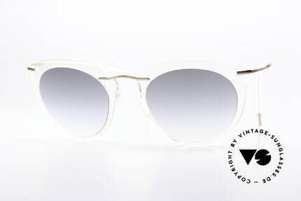 Silhouette 9909 Crystal Clear Sunglasses Details