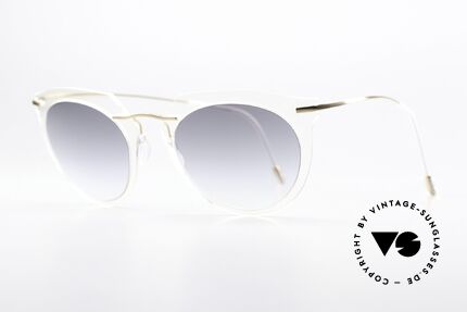 Silhouette 9909 Crystal Clear Sunglasses, based on that of the legendary Titan Minimal Art, Made for Women
