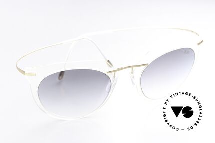 Silhouette 9909 Crystal Clear Sunglasses, unworn pair; stylish & timeless at the same time, Made for Women