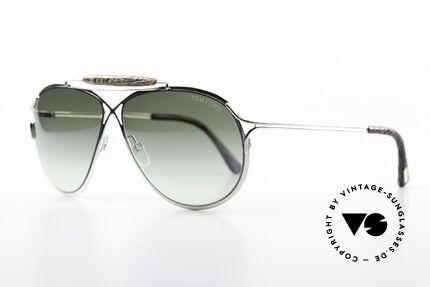 Tom Ford TF302 Alexander Crocodile Leather From Bolivia, with fine crocodile leather from Bolivia; certified, Made for Men