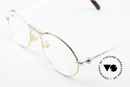 Aston Martin AM01 Oval Frame Rare 51mm Size, costly platinum-plated & 22ct gold plated metal frame, Made for Men