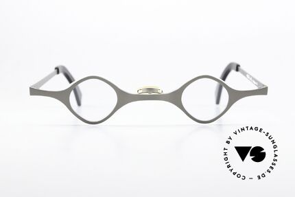 Theo Belgium Culte Extraordinary Eyewear 90s, enchanting reading specs; full of verve; fancy rarity, Made for Men and Women