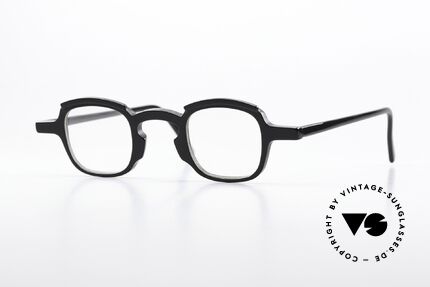 Theo Belgium Peche Square Designer Frame 90's Details