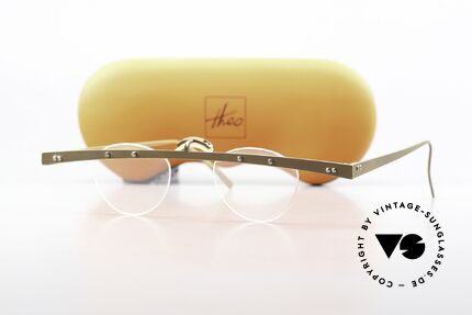Theo Belgium Tita IV 9 Extraordinary Vintage Glasses, Size: extra large, Made for Men and Women