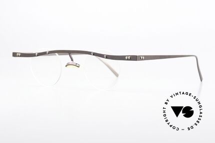 Theo Belgium Tita V 4 Titanium Frame From 1992, TITA SERIES = rare titanium frames by Theo from 1992, Made for Men and Women