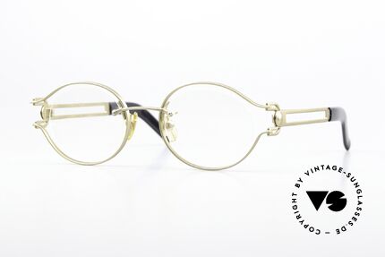 Yohji Yamamoto 52-4105 Avantgarde Designer Frame, unique vintage eyeglasses by Yohji Yamamoto of the 90s, Made for Men and Women