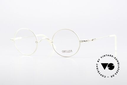 Matsuda 2869 Round 90's Vintage Glasses Details