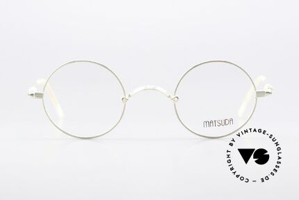 Matsuda 2869 Round 90's Vintage Glasses, MATSUDA = a synonym for elaborate craftsmanship, Made for Men and Women