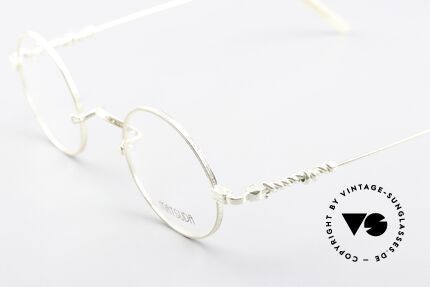 Matsuda 2869 Round 90's Vintage Glasses, demo lenses can be easily replaced with prescriptions, Made for Men and Women
