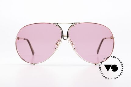 Porsche 5623 Uniquely Customized Pink, the legend with interchangeable lenses; true vintage, Made for Men and Women