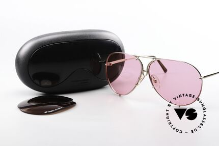 Porsche 5623 Uniquely Customized Pink, a 40 year old unique piece and NOT RETRO sunglasses!, Made for Men and Women