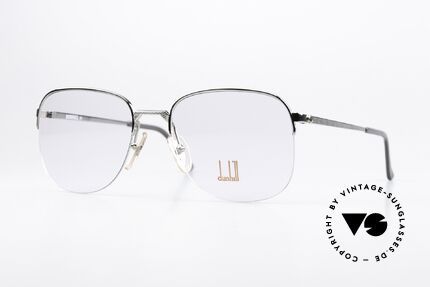 Dunhill 6020 Ruthenium-Plated Eyewear Details