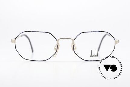 Dunhill 6157 Gentlemen's Glasses 1990, octagonal eyewear design in size 52-19, 130, col. 45, Made for Men