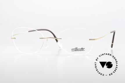 Silhouette 5541 Rimless Titanium Frame Details