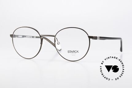 Starck Eyes SH2042 High Tech Panto Eyeglasses, Starck Eyes glasses SH2042 0004, size 49/21, 145mm, Made for Men and Women