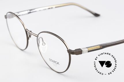 Starck Eyes SH2042 High Tech Panto Eyeglasses, innovation: temples have 360° freedom of movement, Made for Men and Women