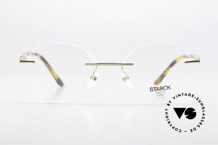 Starck Eyes SH2024 BioTech Rimless Glasses, Philippe Starck combines aesthetics & functionality, Made for Men and Women