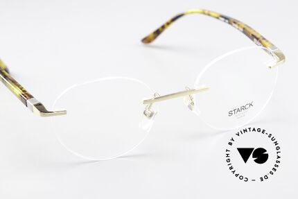 Starck Eyes SH2024 BioTech Rimless Glasses, this gives the glasses a noticeably fantastic comfort, Made for Men and Women