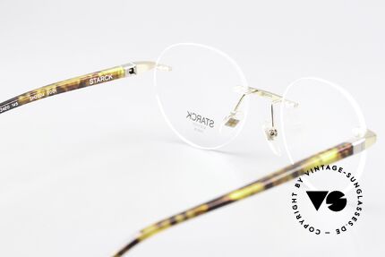 Starck Eyes SH2024 BioTech Rimless Glasses, unworn model from 2019, including Starck hard case, Made for Men and Women
